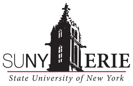 Suny erie - As a SUNY Community College, we respond to the educational need of all people and their local, state, and global communities. We offer certificate programs and associate degrees, as well as transfer and career services. You will benefit from flexible course scheduling and affordable career exploration. Accredited